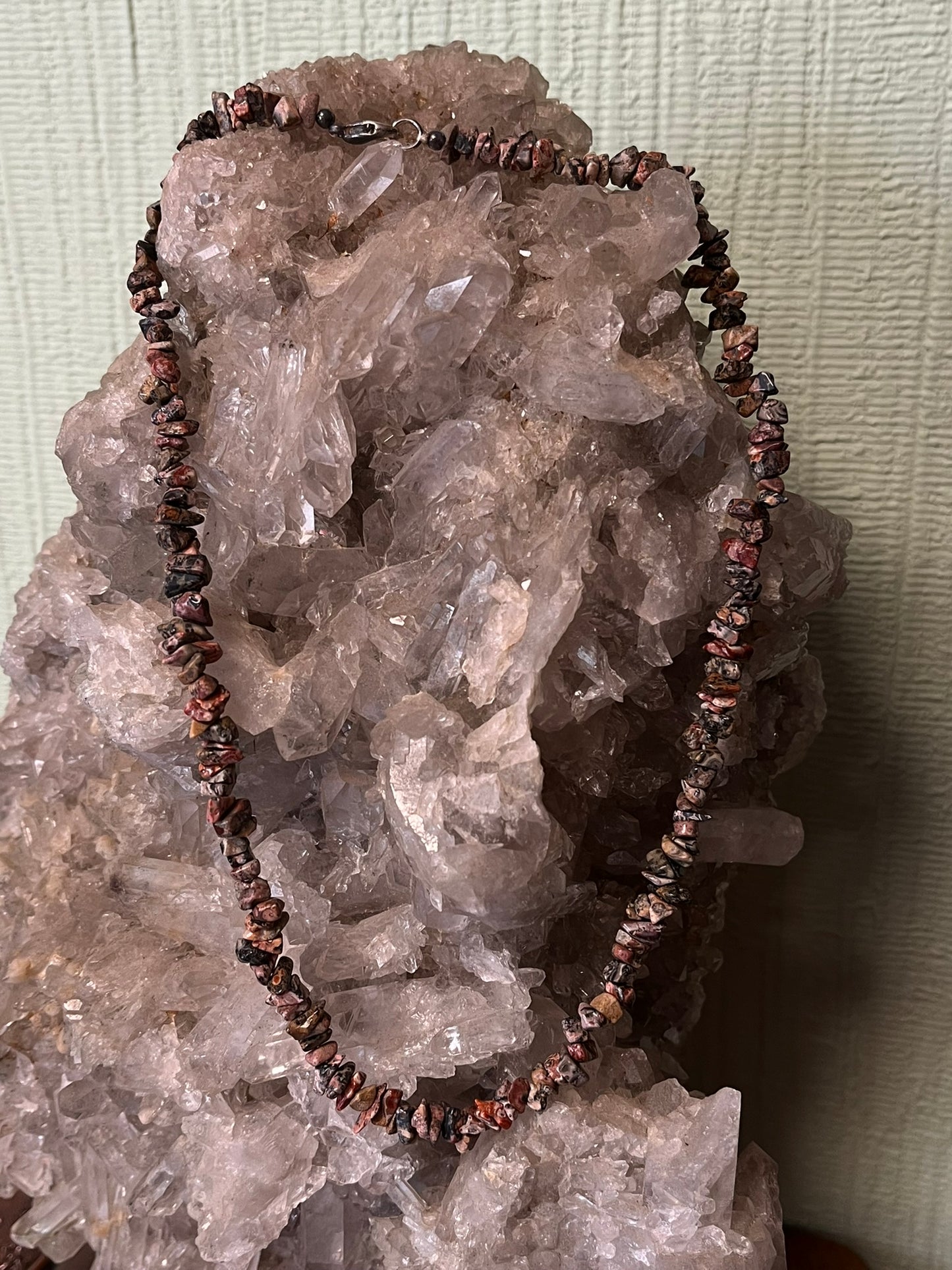 split ketting luipaard jaspis