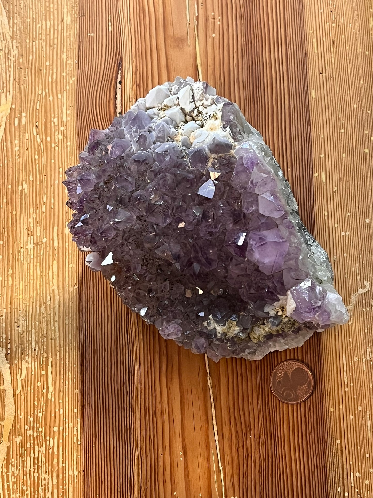 Amethyst cluster, 1,18kg, 15x10x7 cm, artikel 1-22