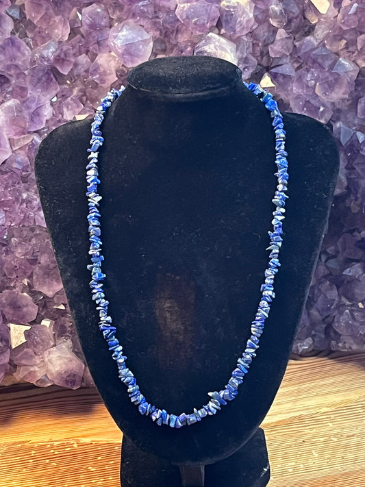 lapis lazuli split ketting artikel 6-2